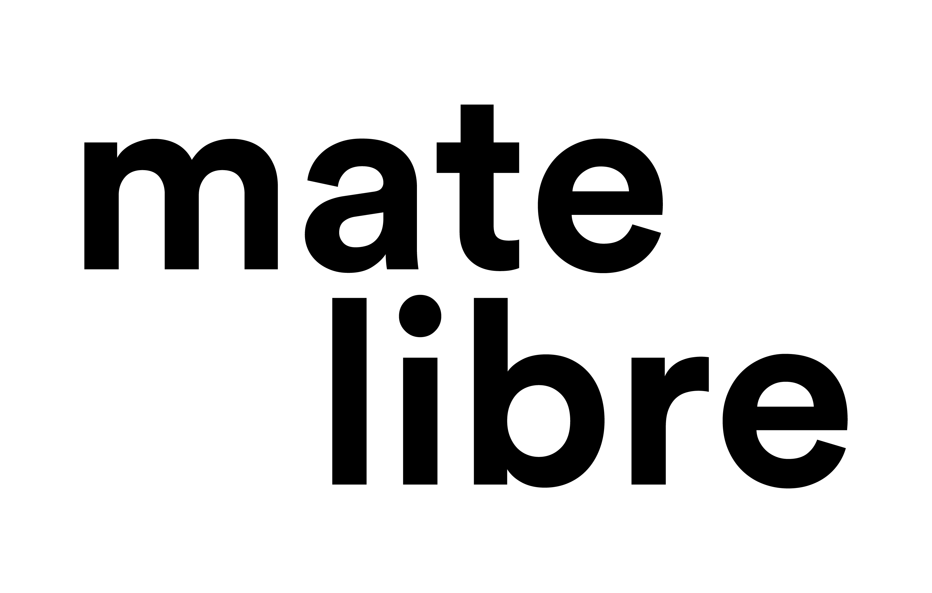 Logo noir matelibre