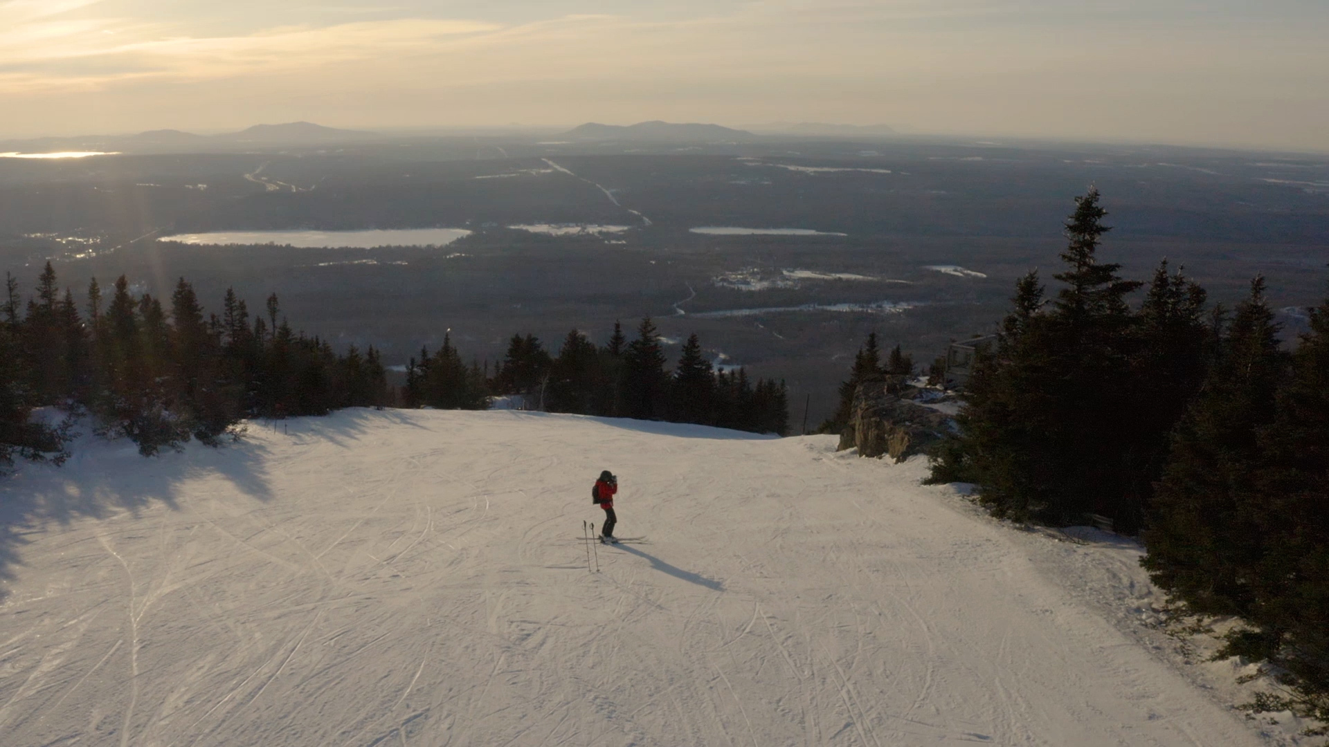 Visage du ski en semaine au MontOrford Mont Orford